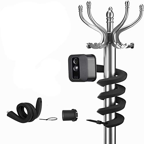 Holaca 【Versione Aggiornata】 Supporto Flessibile Twist Per Blink Xt2, Blink Mini E Blink Indoor E Outdoor Camera (Nero 1 Confezione)