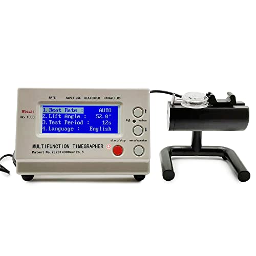 Weishi Timegrapher No.1000 Watch Timing Machine Multifunction Tester Repair Tools