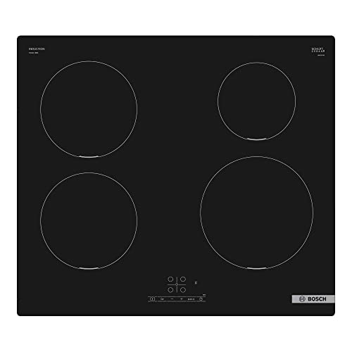 Bosch Hob Pue611Bb5D Induction. Number Of Burners/Cooking Zones 4. Touch. Timer. Black
