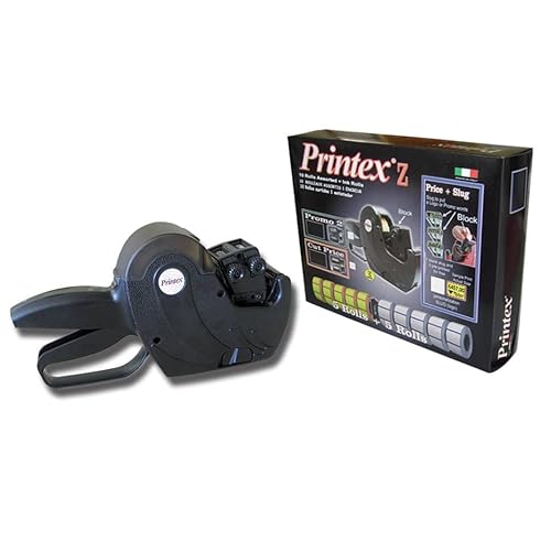 Prezzatrice "Taglio Prezzo/Sconto/Prezzo Scontato" Printex +10 Rotoli Ass+1 Ink Roll Nero - Pz172619Nntk