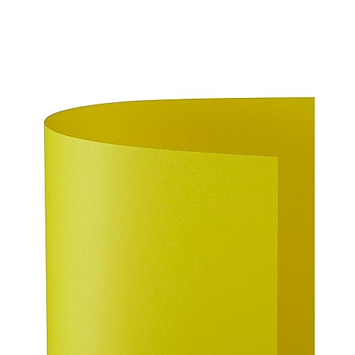 Cartotecnica Favini Conf. 25 Cartoncino Liscio 50X70 Giallo A35B012