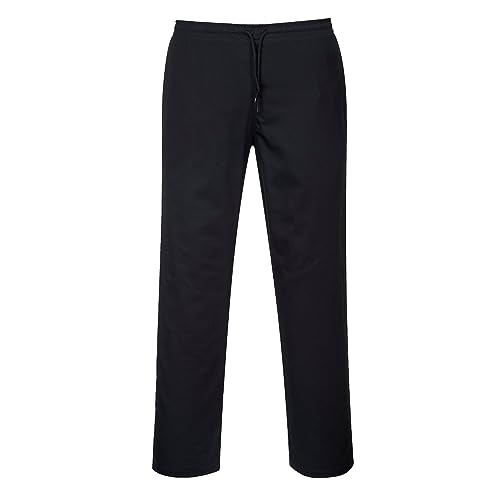 Drawstring Chef Trousers Color: Black Talla: 4Xl