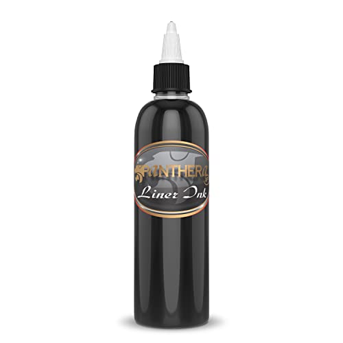 Panthera Black Ink Liner 150Ml Inchiostro Per Tatuaggi - Tattoo Ink Reach Conform