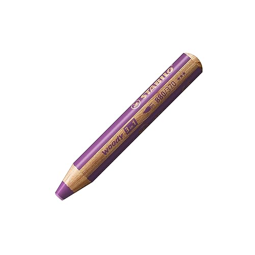 Matita Colorata Multi-Funzione - Stabilo Woody 3 In 1 - Lilla