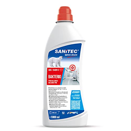 Sanitec Igiene Sicura Bakterio Disinfettante Per Ambienti, Profumo Di Pino Balsamico