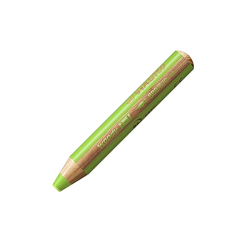 Matita Colorata Multi-Funzione - Stabilo Woody 3 In 1 - Verde Foglia