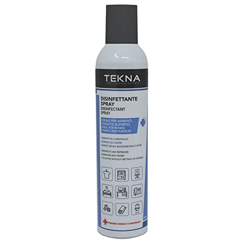 Germo Tekna , Disinfettante Spray 400 Ml, Elimina Rapidamente Funghi, Batteri E Allergeni, Con Azione Deodorante Disinfettante, 36623