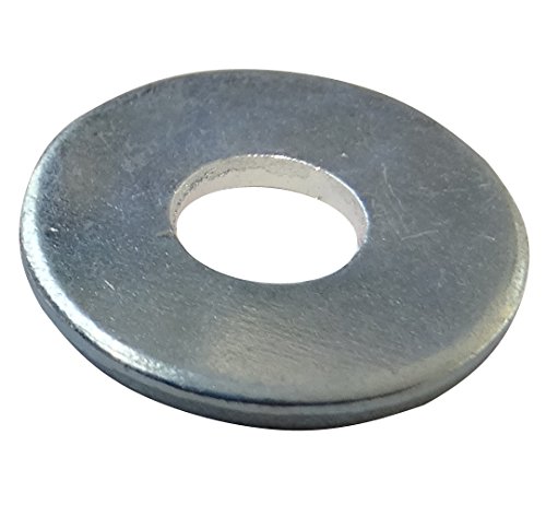 Aerzetix: 100 X Rondelle M5 15 Mm H1,2 Mm Din9021 Acciaio Zincato C17699