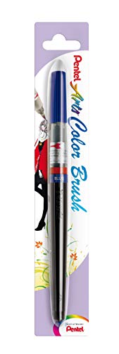 Pentel Gfl Colour Brush Pennello Inchiostro Base Acqua, Blu