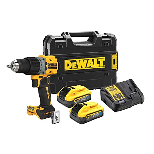 Avvitatore A Percussione 18V 2 Batterie Powerstack 5 Ah Dewalt Dcd805H2T-Qw
