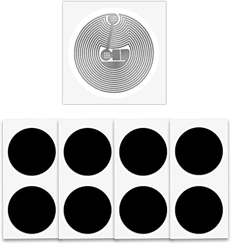 22 Pezzi Nfc Tags Nero Ntag215 Nfc Adesivi, Nfc Chip Nfc Tag Sticker Rotondi 504 Bytes Programmabili, Compatibile Con Tagmo E Amiibo, Adatta A Tutti G