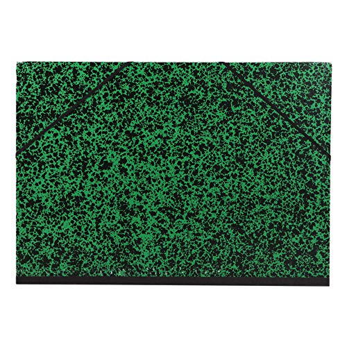 Clairefontaine 93245C - Cartella Da Disegno Annonay Chiusura Con Elastico 26X33 Cm, Verde