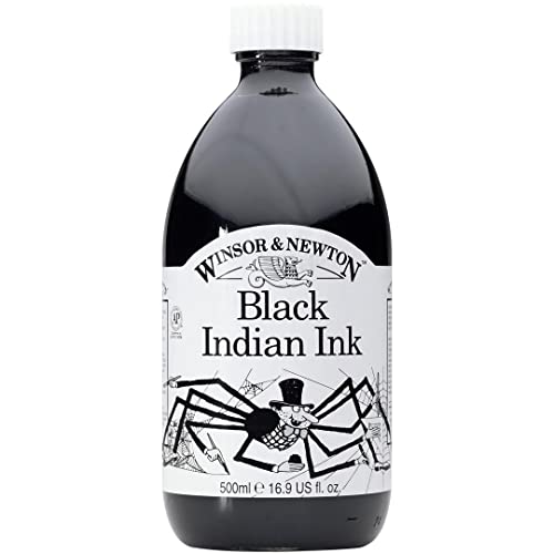 Winsor & Newton Inchiostro Di China 500 Ml - Nero
