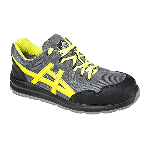 Portwest Ft50 Scarpa Steelite Mersey S7 Sneakers Da Lavoro, Unisex - Adulto, Src, Grigio (Grigio Grr), 42 Eu (8 Uk)