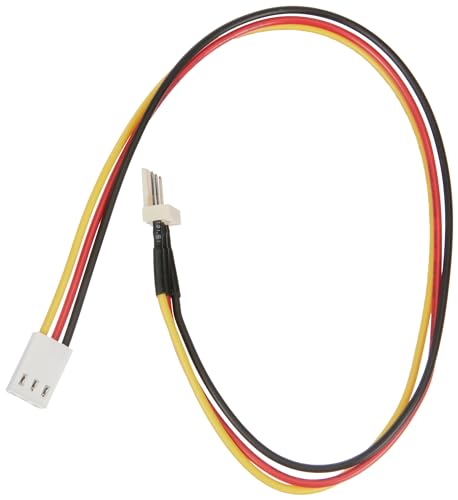 Goobay 93631 Prolunga Elettrica Per Ventole Pc, Connettore/Presa Da 3 Pin, 0.3M Lunghezza Del Cavo