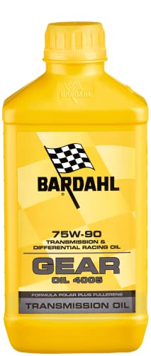 Bardahl - Gear Oil 75W90, Lubrificante Per Trasmissioni E Differenziali, Olio Trasmissione Per Auto Sportive, Olio Per Trasmissione Manuale, 1 Litro