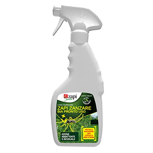 Zapi Garden | Linea Zanzare Pronto Uso - Insetticida Liquido Pronto Uso, Insetticida Liquido Abbattente E Residuale, Insetticida Liquido Multi Insetto