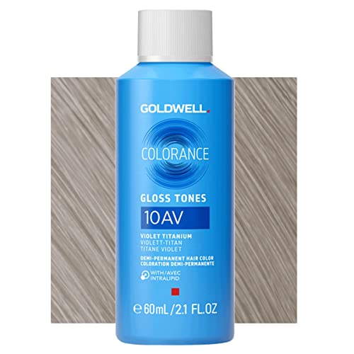 10Av Goldwell Colorance Gloss Tones Cool Blonde Violet Titanium 60Ml