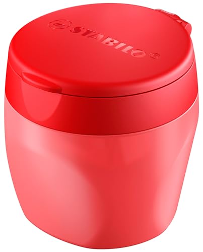 Temperino - Stabilo Woody 3 In 1 Temperamatite - Per Mine Spesse Xl - Rosso