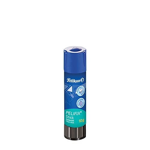 Pelikan Pelifix, Colla Stick 10G, Colla Trasparente, Senza Solventi, Lavabile, Sicura Per I Bambini, Per La Scuola, Lavoretti, Carta Cartoncino E Foto