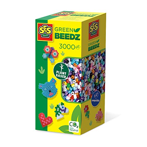 Ses Creative - Green Beedz-Mix Di 3000 Perline Da Stiro, 06404