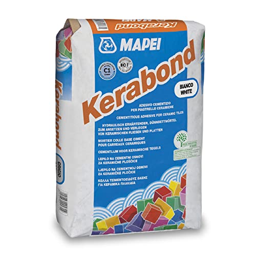 Mapei Kerabond Bianco Kg.25 Adesivo In Polvere