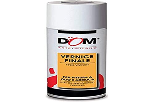 Dom Spray, Vernice Finale Effeto Lucido , Per Acrilici, Tempere, Acquerelli, 400 Ml