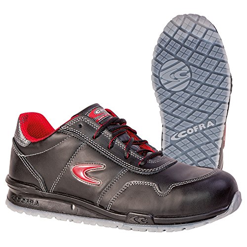 Cofra Zatopek S3 - Scarpa Antinfortunistica, Nero/Nero, Taglia 47