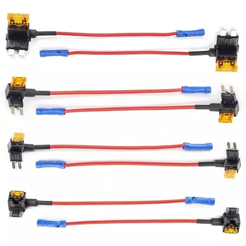 Viofo Set Di 8 Rubinetti Di Sicurezza Per Auto Con Ato, Mini, Micro 2 E Mini Adattatore/Supporto, Necessari Per Viofo Hardwire Kit Cavo Hk3 Hk4 Hk3-C,