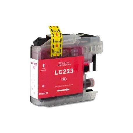 Italy'S Cartridge Cartuccia Lc223, Magenta, Compatibile Per Brother J4620 J4625 J5625 J4120 J5320 J5720 Lc 223, 10 Ml