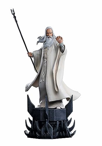 Iron Studios Le Seigneur Des Anneaux Statuette 1/10 Bds Art Scale Saruman 29 Cm