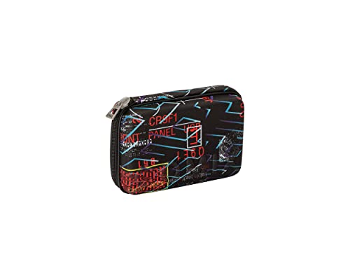 Comix Astuccio Scuola Con Corredo Maxi Zip Flash Help Me