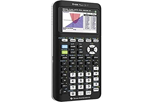 Texas Instruments 84Plce/Tbl/3E5 Graphing Calculator, Nero