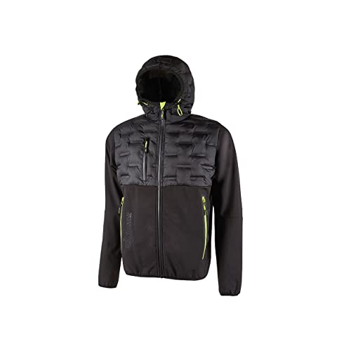 U Power - Giacca Spock (M, Black Carbon)