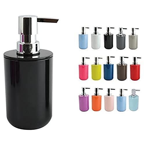 Msv Dispenser Per Sapone, Nero, Unica