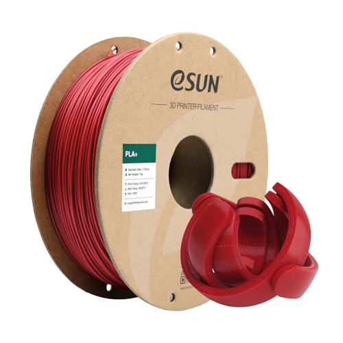 Esun Filamento Pla+ 1.75Mm, Filamento Per Stampante 3D Pla Plus, Precisione Dimensionale +/- 0.03Mm, Bobina Da 1Kg (2.2 Libbre) Filamento Per Stampa 3