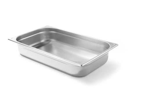 Hendi Contenitore Gastronorm, Gn 1/1, Resistenza Termica -40 °C A 300 °C, Compatibile Con I Forni A Convezione, Frigoriferi, Bagno María, Chafing Dish