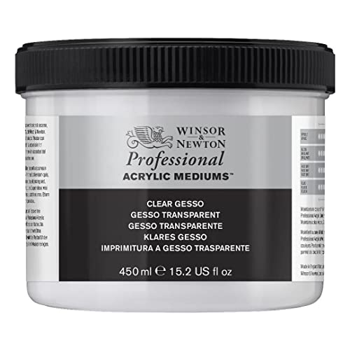 Winsor & Newton - Resina Acrilica, 474 Ml, Gesso Trasparente