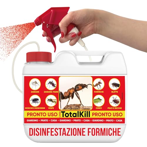 Albagarden - Insetticida Formiche E Scarafaggi - Veleno Per Insetti Per Interno Ed Esterno, Giardino E Casa - Per Blatte, Cimici, Pesciolini D'Argento