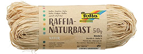 Folia - Raffia Naturale, 50 G, Naturale
