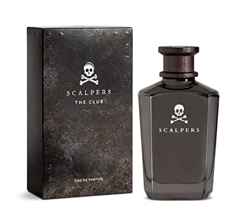 Scalpers The Club, Eau De Parfum Da Uomo, Profumo Uomo Con Fragranza Boscosa Aromatica Alle Note Di Lavanda, Accordo Di Tabacco E Zenzero, Ottimo Come