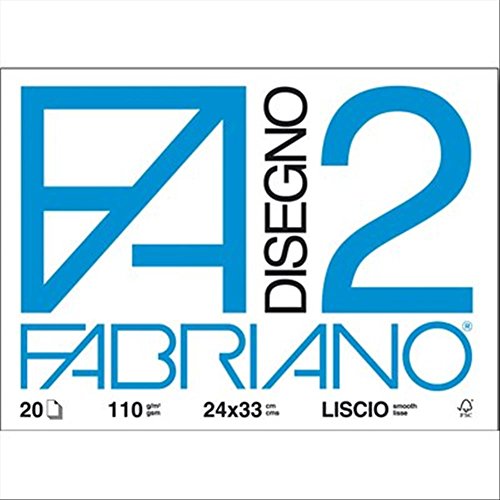 Viscio Trading 122860 Album Fabriano, Cartone, Bianco, 2X33X24 Cm, 10 Unità
