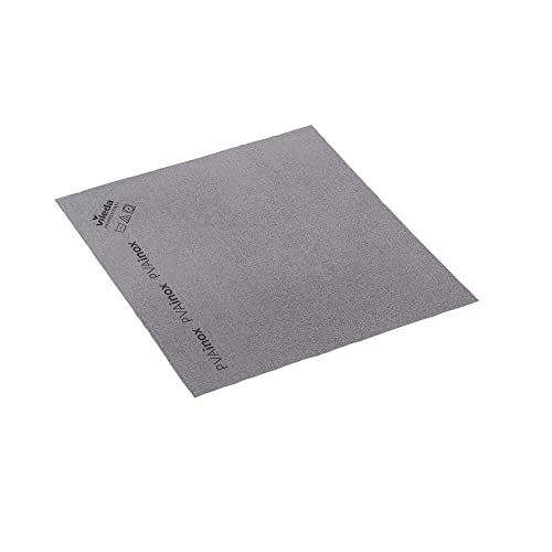 Vileda Professional Pva Inox Panno Per La Pulizia Dell' Acciaio - Confezione Da 5 Panni