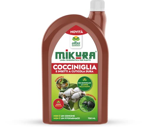 Albagarden - Anti Cocciniglia Naturale - Preparato Sistemico Omeopatico Per La Difesa E Rinforzo Delle Piante Anti Coccigniglie Insetti Afidi, Antipar