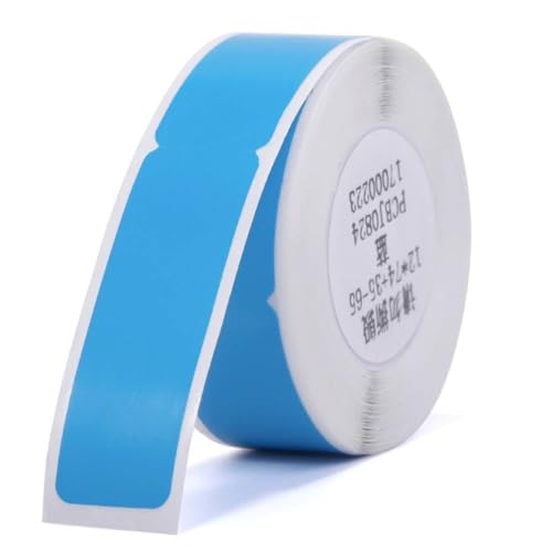 Niimbot D11 D110 Cavo Etichetta Stampa Carta 12,5 * 109 Mm Standard Laminato Nastro Etichettatura Ufficio Sostituzione Per D11 D110 Impermeabile A Pro