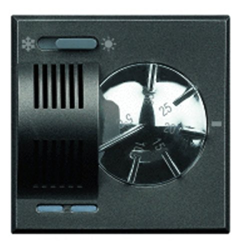 Termostato Axolute Scuro - Hs4442 - Termostato Condizionatore 230V