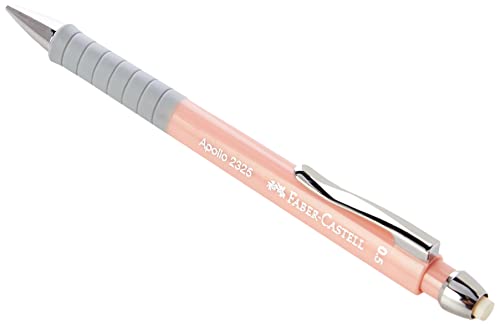 Faber-Castell, 232501, Portamine Apollo, Mine Di Ricambio, 0,5 Mm, Rosé, 1 Pezzo