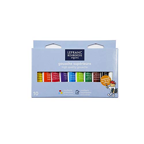 Lefranc Bourgeois Enfants - Set Tempere 10 X 10 Ml