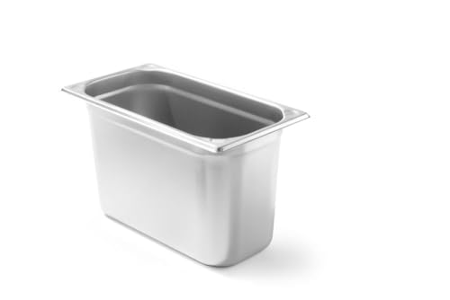 Hendi Contenitore Gastronorm, Gn 1/3, Resistenza Termica -40 °C A 300 °C, Compatibile Con I Forni A Convezione, Frigoriferi, Bagno María, Chafing Dish
