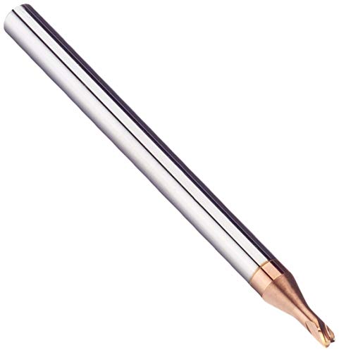 Karnasch 306267020000504 - Fresa In Metallo Duro Con Matrici Radio, Tagliente, Rockwell Cutter, 2,0 Mm Di Diametro, 4 Mm Di Lunghezza, 4 Mm